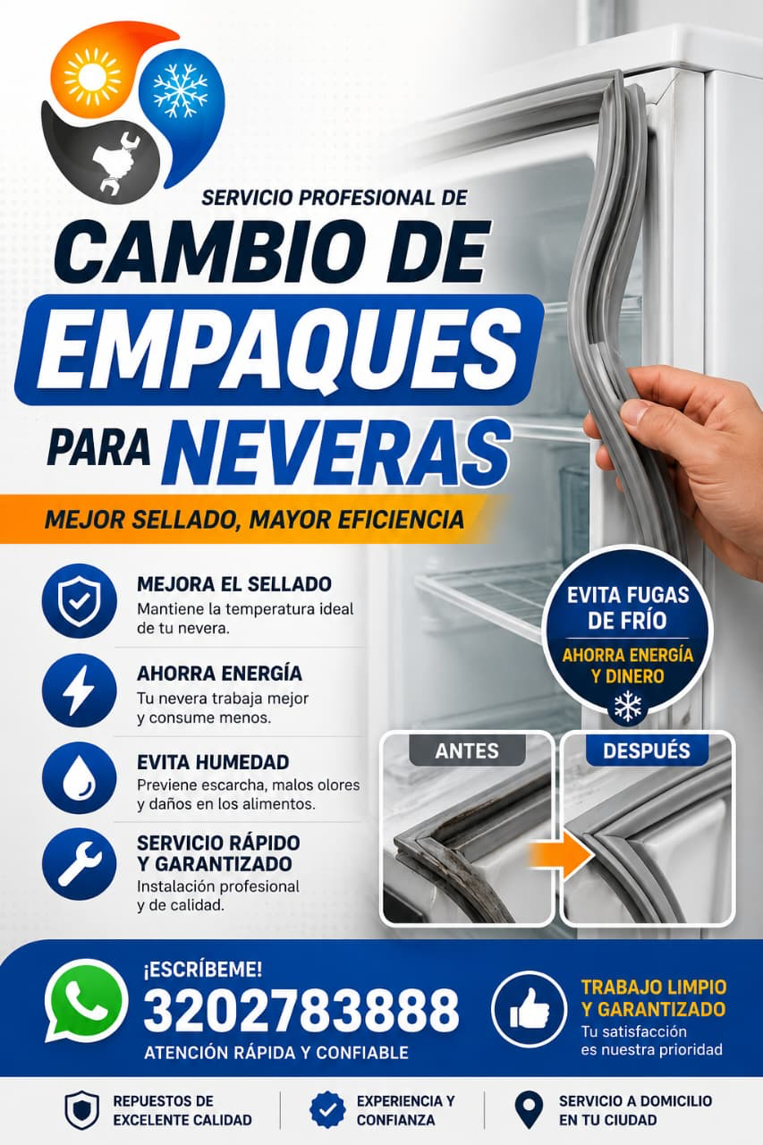 Cambio de empaques